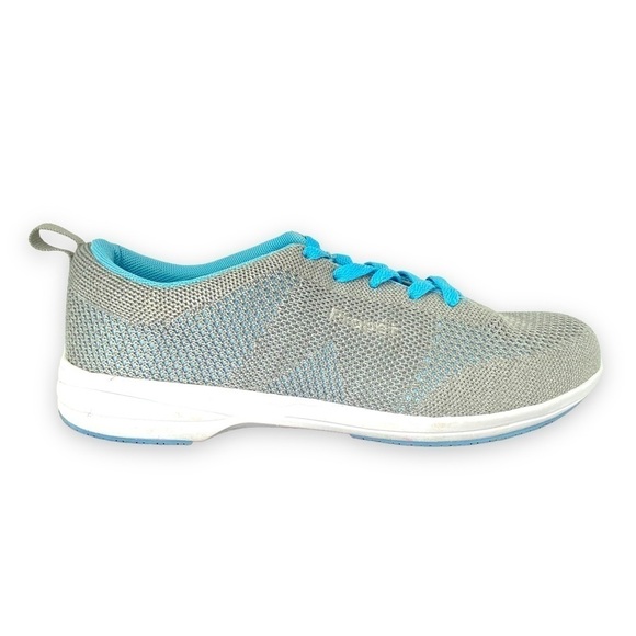 PROPÉT Washable Walker Evolution Sneakers Light Grey/Light Blue Women's Size 11 - Picture 1 of 9